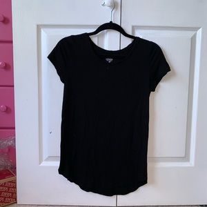 Black flowy shirt